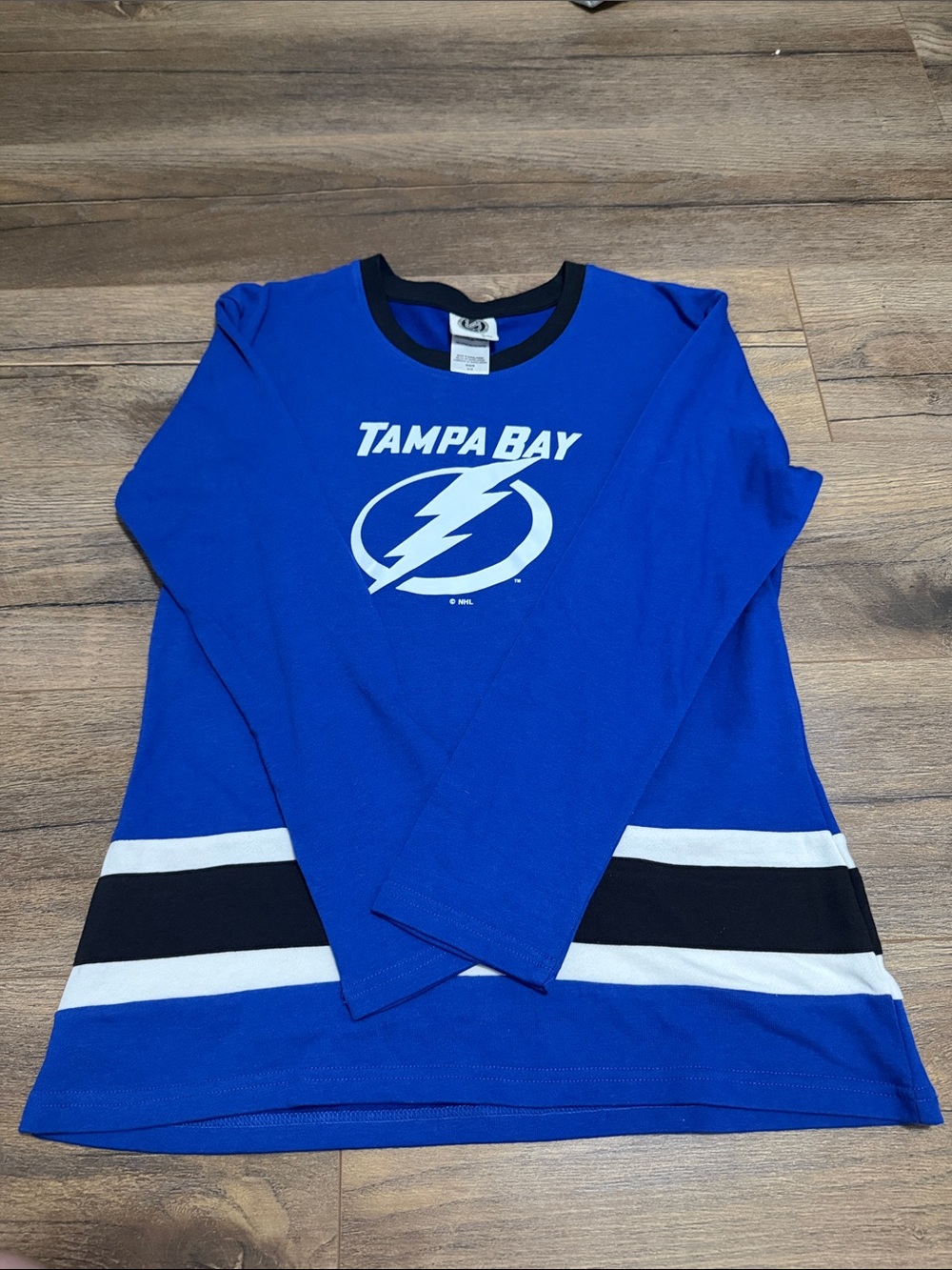 NHL Tampa Bay Lightning Royal Blue Long Sleeve Fan Shirt